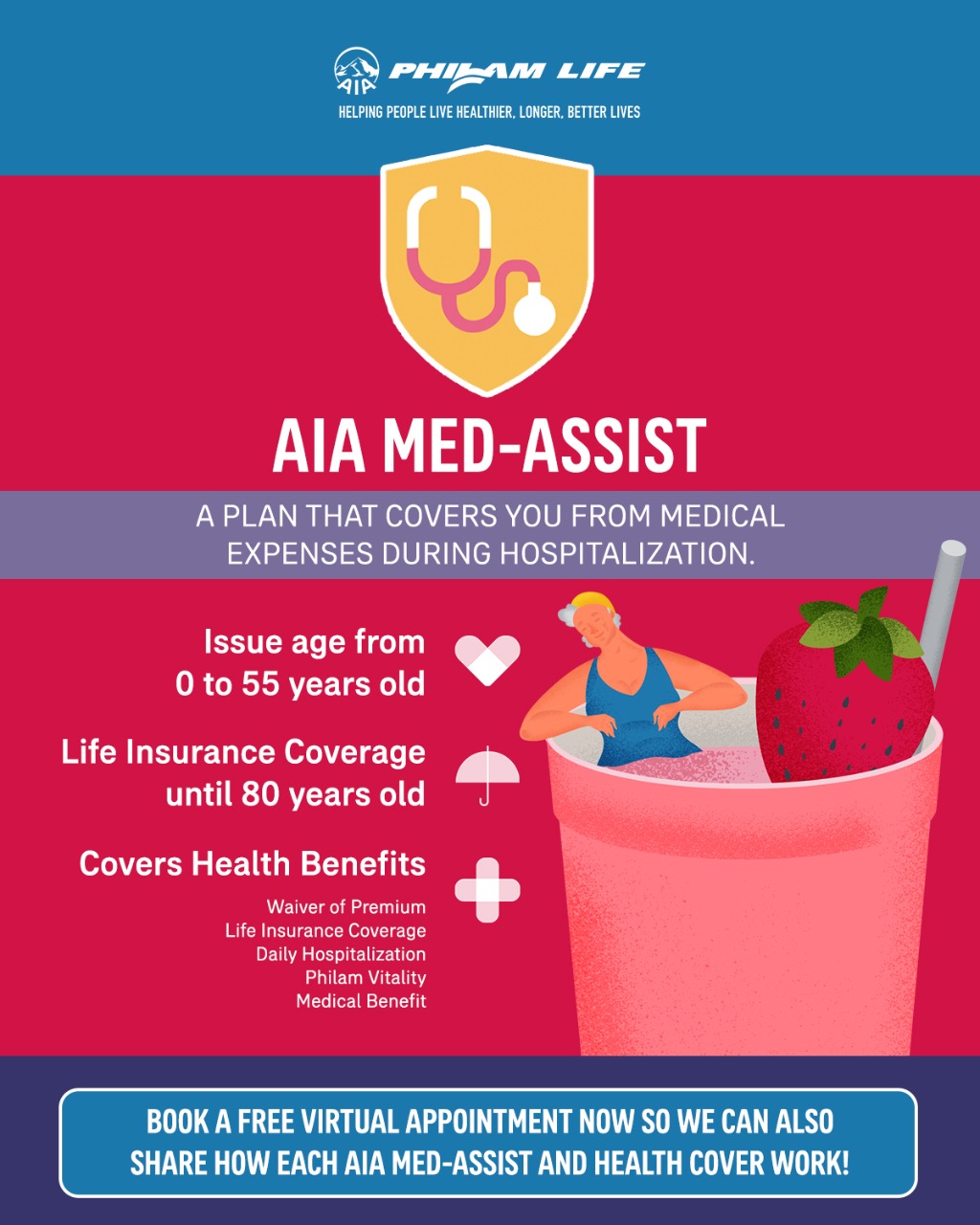 AIA MedAssist Covers you from medical expenses during hospitalization