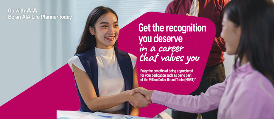 Get the recognition you deserve in a career that values you