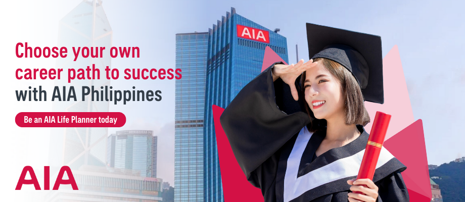 Kickstart your career as an AIA Life Planner