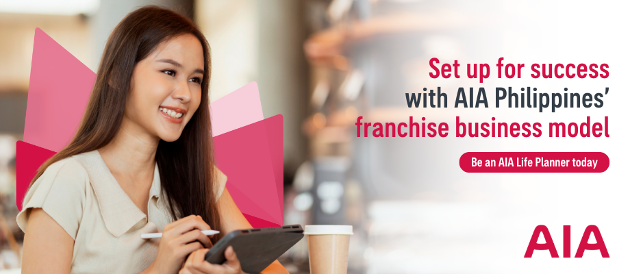 Start up a solid business at AIA Philippines