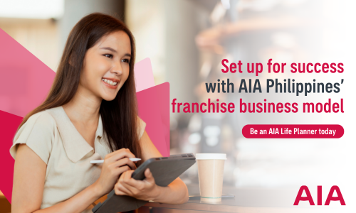 Start up a solid business at AIA Philippines