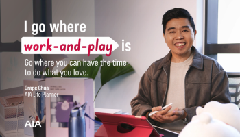 I go where work-and-play is