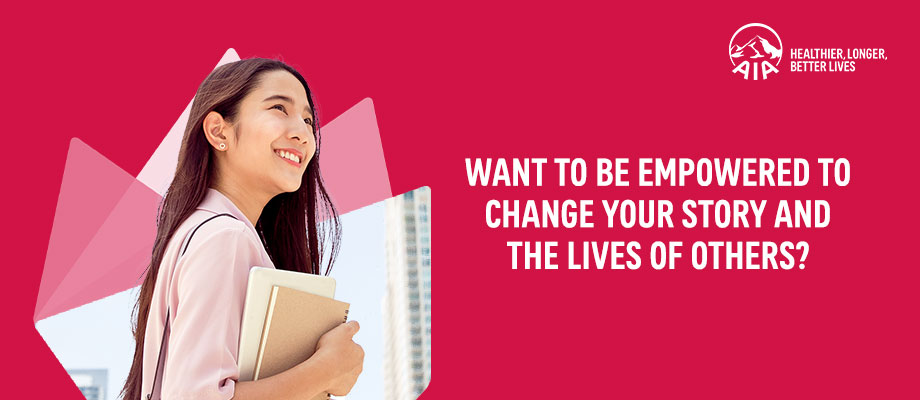 Be Empowered to Change the Lives of Others
