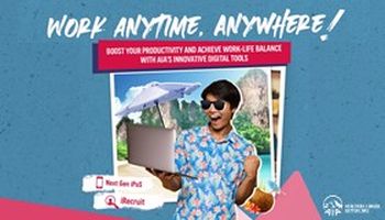 Work Anytime,  Anywhere!