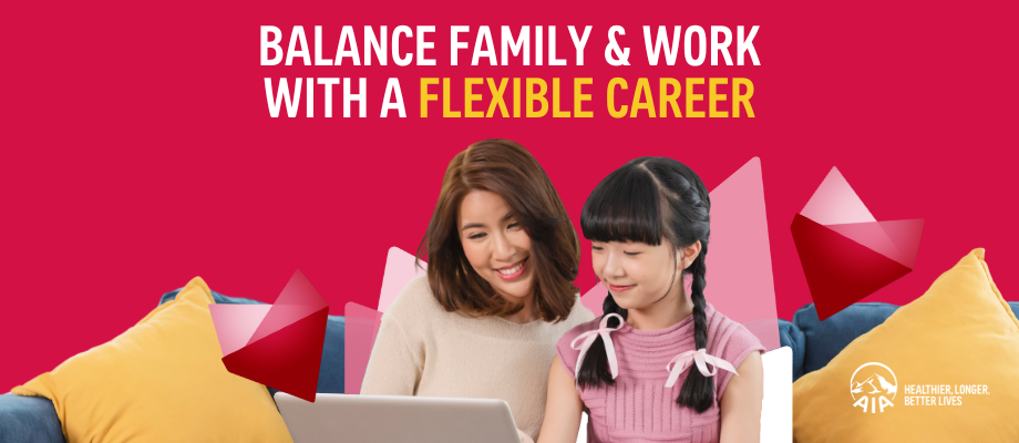Balance family and work with a flexible career