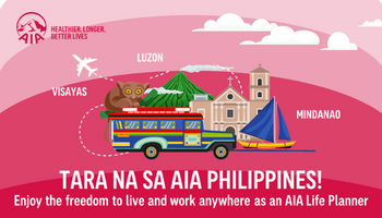 TARA NA SA AIA PHILIPPINES!