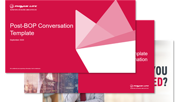 Post BOP Conversation Template