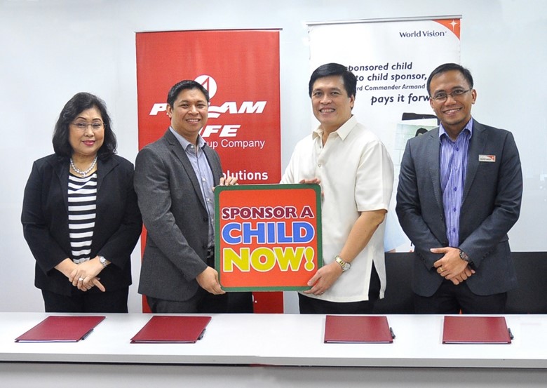 Philam Life at the MOA signing with World Vision