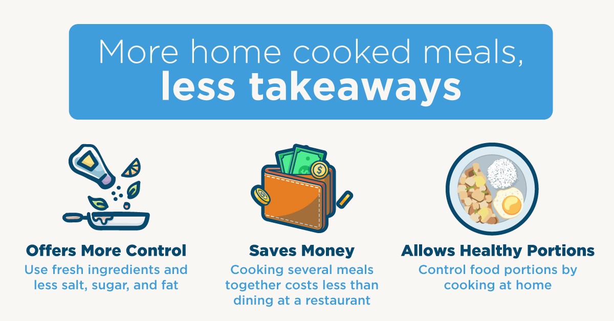 Tip #1: Prepare Your Own Meals